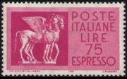Italia 1958 - serie Cavalli alati: 75 L