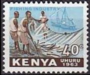 Kenya 1963 - serie Indipendenza: 40 c