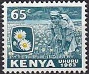 Kenya 1963 - serie Indipendenza: 65 c