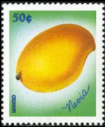 Nevis 1998 - set Fruits: 50 c