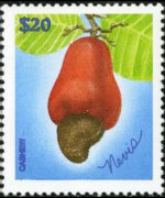 Nevis 1998 - set Fruits: 20 $
