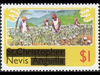 Nevis 1980 - set Various subjects: 1 $