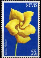 Nevis 1984 - set Flowers: 55 c
