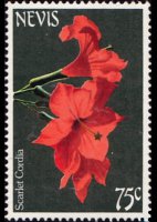 Nevis 1984 - set Flowers: 75 c
