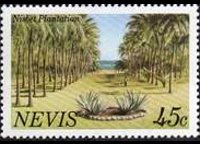 Nevis 1981 - set Landmarks: 45 c