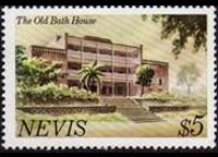 Nevis 1981 - serie Vedute: 5 $
