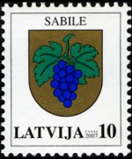 Lettonia 2002 - serie Stemmi: 10 s