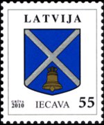 Lettonia 2002 - serie Stemmi: 55 s