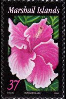 Marshall Islands 2005 - set Hibiscus: 37 c