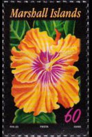 Marshall Islands 2005 - set Hibiscus: 60 c