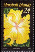 Marshall Islands 2005 - set Hibiscus: 24 c