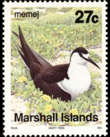 Marshall Islands 1990 - set Birds: 27 c