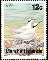 Marshall Islands 1990 - set Birds: 12 c