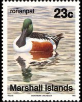 Marshall Islands 1990 - set Birds: 23 c