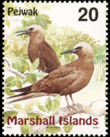 Marshall Islands 1999 - set Birds: 20 c
