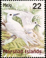 Marshall Islands 1999 - set Birds: 22 c