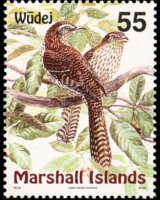 Marshall Islands 1999 - set Birds: 55 c
