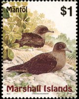 Marshall Islands 1999 - set Birds: 1 $