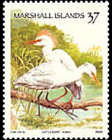 Marshall Islands 1999 - set Birds: 37 c