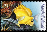 Marshall Islands 2008 - set Tropical fish: 94 c