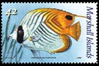Marshall Islands 2008 - set Tropical fish: 42 c