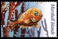 Marshall Islands 2008 - set Tropical fish: 05 c