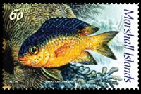 Marshall Islands 2008 - set Tropical fish: 60 c