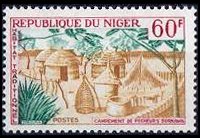 Niger 1964 - set Native villages: 60 fr