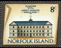Norfolk 1973 - serie Edifici: 8 c