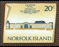 Norfolk 1973 - serie Edifici: 20 c