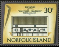 Norfolk 1973 - serie Edifici: 30 c