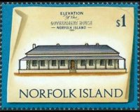 Norfolk 1973 - serie Edifici: 1 $