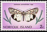 Norfolk 1976 - serie Farfalle: 2 c