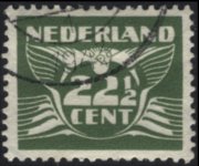Netherlands 1924 - set Flying dove: 22½ c