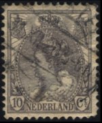 Netherlands 1899 - set Queen Wilhelmina: 10 c