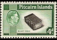 Pitcairn Islands 1940 - set King George VI and history of Bounty: 4 p