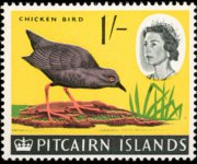 Pitcairn Islands 1964 - set Ships and birds: 1 sh
