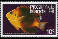Pitcairn Islands 1984 - set Fishes: 10 c