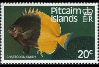 Pitcairn Islands 1984 - set Fishes: 20 c