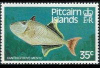 Pitcairn Islands 1984 - set Fishes: 35 c