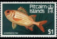 Pitcairn Islands 1984 - set Fishes: 1 $