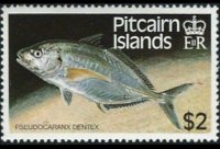 Pitcairn Islands 1984 - set Fishes: 2 $