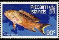 Pitcairn Islands 1984 - set Fishes: 90 c
