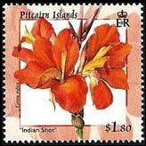 Pitcairn Islands 2000 - set Flowers: 1,80 $