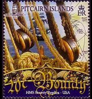 Pitcairn Islands 2007 - set Bounty replica: 20 c