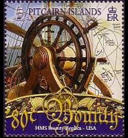 Pitcairn Islands 2007 - set Bounty replica: 80 c