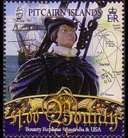Pitcairn Islands 2007 - set Bounty replica: 1 $