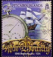 Pitcairn Islands 2007 - set Bounty replica: 10 $