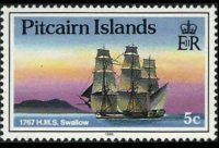 Pitcairn Islands 1988 - set Ships: 5 c