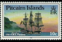 Pitcairn Islands 1988 - set Ships: 10 c